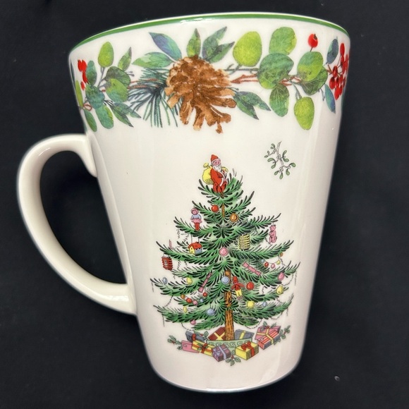 2 Spode 2022 Christmas Tree Annual Collection Mugs New w/o box - Picture 4 of 7